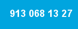 913 068 13 27